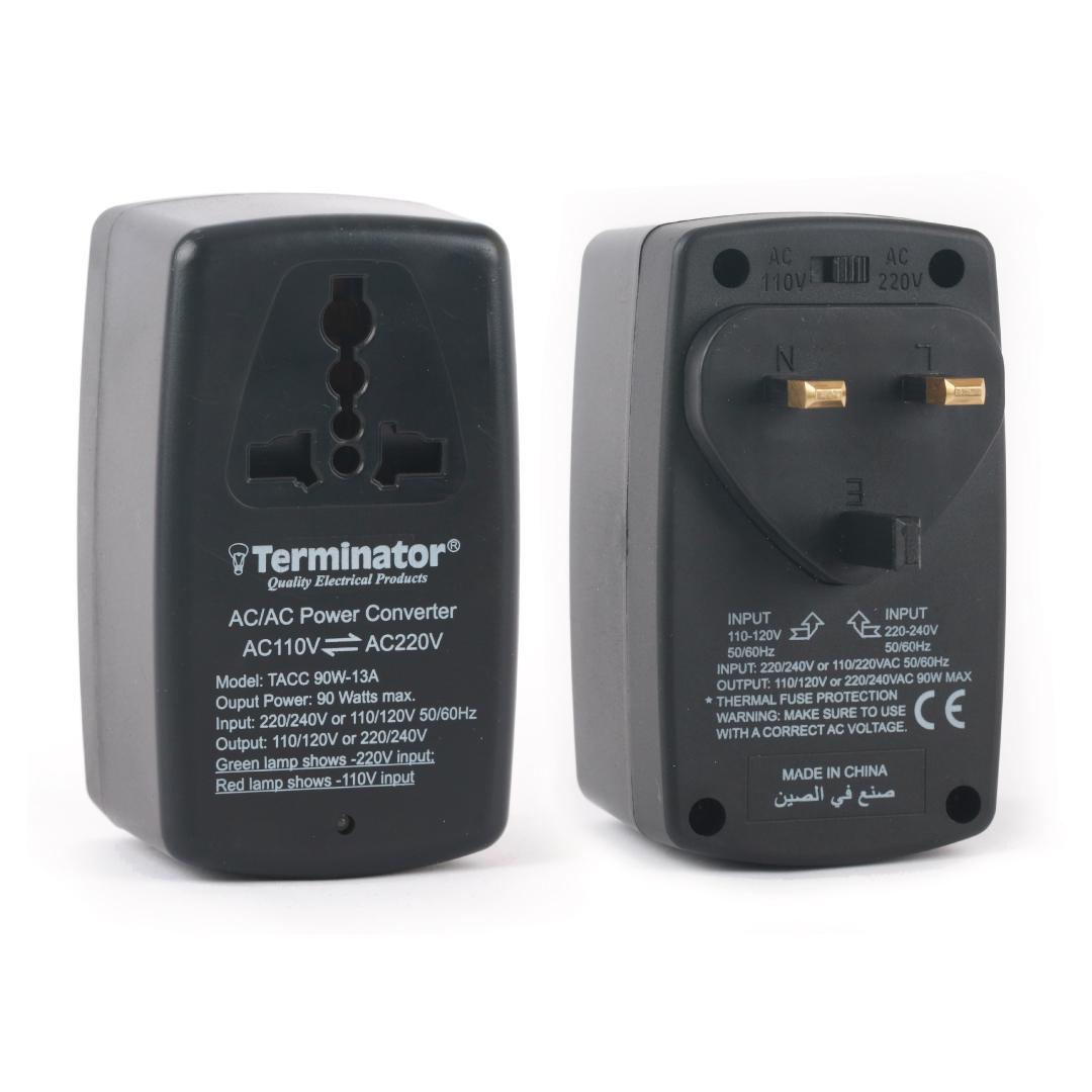 Terminator AC-AC Dual Voltage Power Converter - TACC 90W-13A Terminator AC-AC Dual Voltage Power Converter - TACC 90W-13A